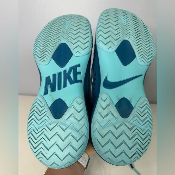 Size 13 Nike Rafa Nadal Cage 3 2018 Roland Garros Tennis 918193-300 Blue - Picture 5 of 7
